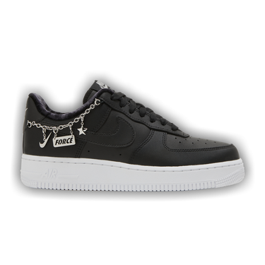 ウィメンズ Nike Air Force 1 Low LX Black Pendant AUTHENTIC NIKE Air Force 1 Low LX Black Pendant White DD1525