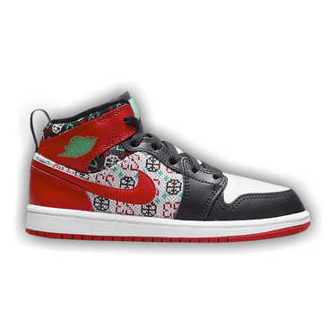 Buy Air Jordan 1 Mid SE PS Ugly Christmas Sweater DM1210 150 GOAT