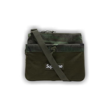 Buy Supreme Side Bag 'Woodland Camo' - FW21B13 WOODLAND CAMO | GOAT