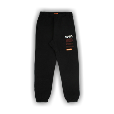 Buy Heron Preston NASA Facts Sweatpants Black HMCH006F198080201088 GOAT
