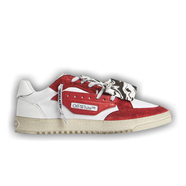 off white 5 red laces