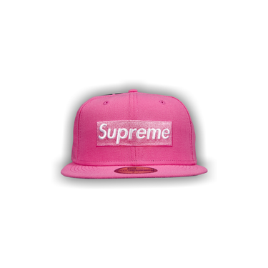 Buy Supreme x New York Yankees Box Logo New Era 'Pink' - FW21H35
