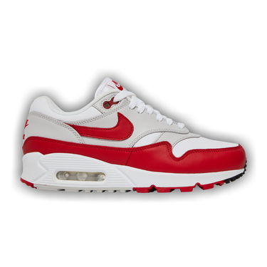 Buy Nike Wmns Air Max 90/1 'White University Red' - AQ1273 100 | GOAT