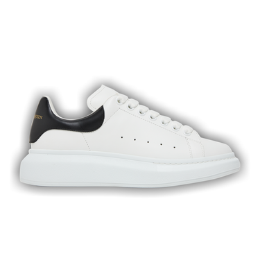 Buy Alexander McQueen Oversized Sneaker White Black 553680 WHGP5 9061 GOAT