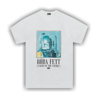 Kith For Star Wars Boba Fett Vintage Tee 'White' | GOAT