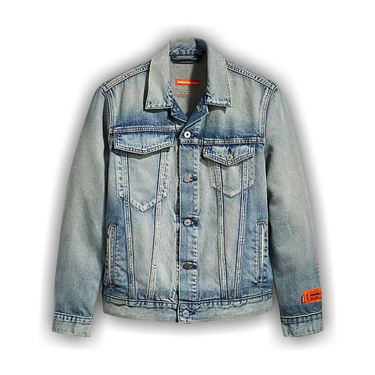 ジャケット・アウター HERON PRESTON AIRBRUSH DENIM JACKET Heron Preston - Airbrush Heron Denim Jacket | HBX