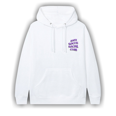 Buy Anti Social Social Club Toned Down Hoodie 'White' - 0657