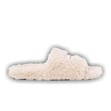 Buy Balenciaga Wmns Furry Slides 'Beige' - 654261 W2DO1 9796