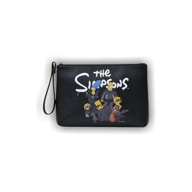 【BALENCIAGA】SIMPSONS GUSSET POUCH ポーチ★関税送料込み Buy Balenciaga The Simpsons Gus Pouch 'Black' - 618113 2102N