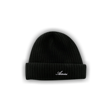 Buy Amiri Cashmere Beanie 'Black' - PS22MAH022 001 BLAC | GOAT