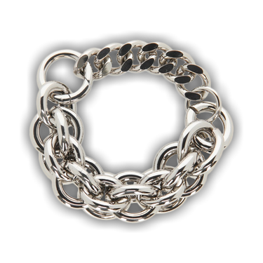 アクセサリー 1017 ALYX 9SM dual chunky chain bracelet Buy 1017 ALYX 9SM Dual Chunky Chain Bracelet 'Silver