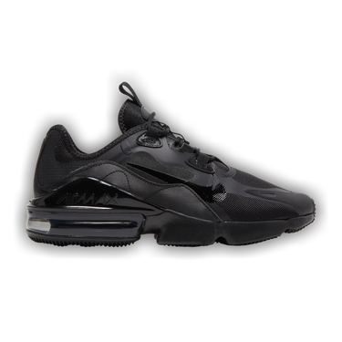nike black air max infinity trainers