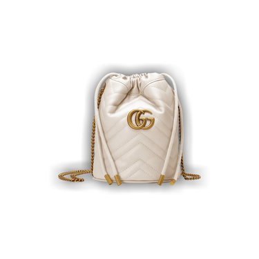 Gucci bucket bag white online