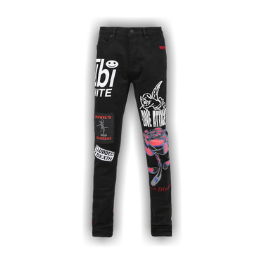 Buy Ksubi x Kustom Van Winkle Rose Jean 'Black' - MKUS22DJ02