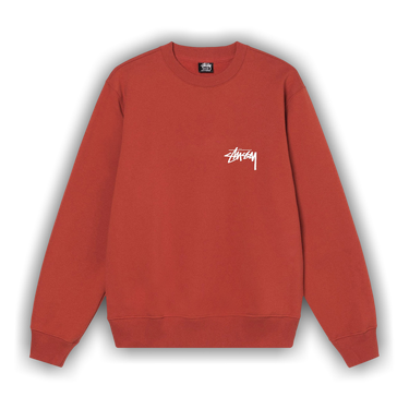 Red stussy sweatshirt top
