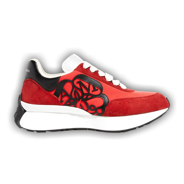 Buy Alexander McQueen Sprint Runner 'Lust Red' - 688546 W4T22 6475