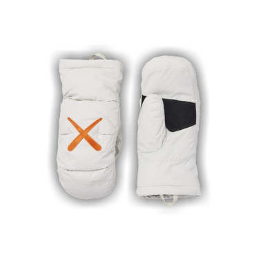 Buy The North Face x KAWS Nuptse Mittens 'Moonlight Ivory