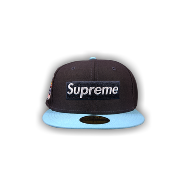 Buy Supreme 2-Tone Box Logo New Era 'Blue' - SS22H47 BLUE | GOAT