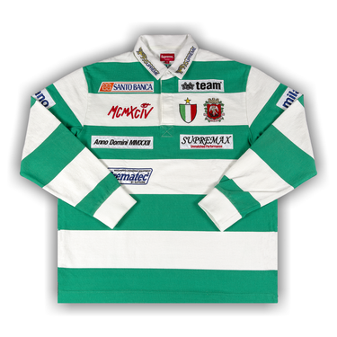 Buy Supreme Stripe Rugby 'White' - SS22KN20 WHITE | GOAT