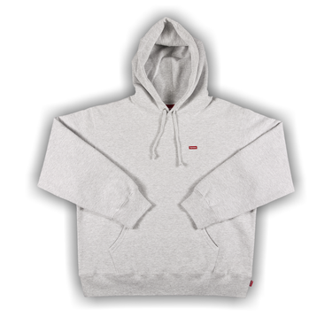 Buy Supreme Small Box Hooded Sweatshirt 'Ash Grey Buy Supreme Small Box Hooded Sweatshirt 'Ash Grey