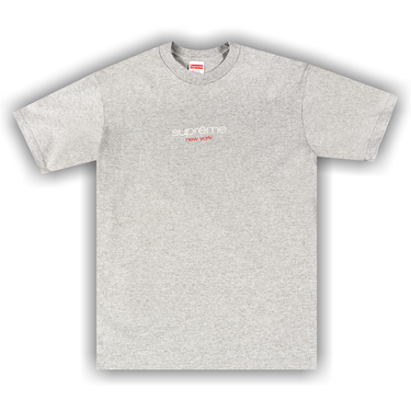 T shirt supreme best sale gris