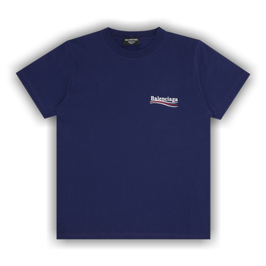 Balenciaga WL0 620969 TIV52 1195 Blue T-Shirt - M