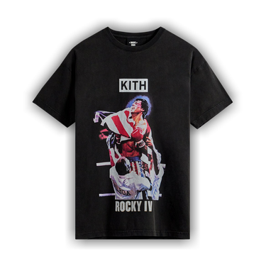 ふるさと納税 Rocky For Kith Buy IV GOAT | 001 KH030162 - 'Black' Tee Vintage スマホアクセサリー