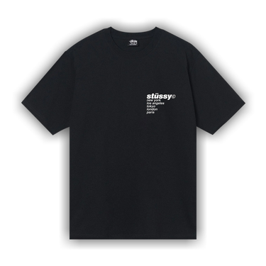 ★送料・関税込★STUSSY★Designs USA TEE★Tシャツ★BLACK STUSSY DESIGNS USA TEE | Parallel