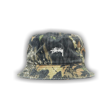 いラインアップ Buy Stussy 1321086 - Camo' 'Leaf Hat Bucket Stock Washed 帽子