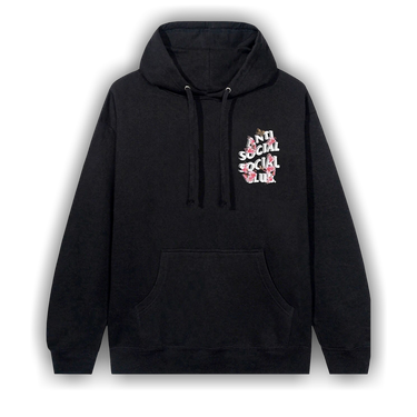 人気話題！Anti Social Social Club Bearbrick Hoodie Black ASSC - Bearbrick Black Hoodie| MAGIC CUSTOM Color Black Size XS