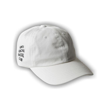 Buy Anti Social Social Club Weird Cap 'White' - WEIRD CAP