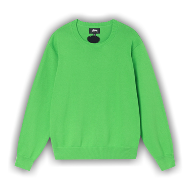Buy Stussy Bent Crown Sweater 'Lime' - 117130 LIME | GOAT Buy Stussy Bent Crown Sweater 'Lime' - 117130 LIME | GOAT