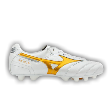 Mizuno Morelia II スパイク ホワイト/ゴールド Buy Mizuno Morelia 2 Japan 'White Gold' - P1GA200150 | GOAT