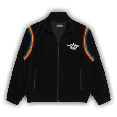 Buy Supreme x Hysteric Glamour Velour Track Jacket 'Black