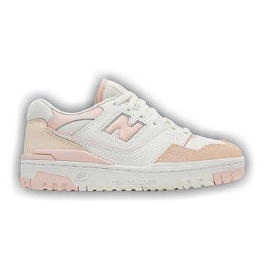 New balance white best sale pink