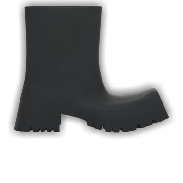 Balenciaga Women's Black Rubber Trooper Boots Size 36 | eBay
