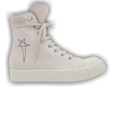 Buy Rick Owens DRKSHDW Fogachine Pentagram Embroidery High