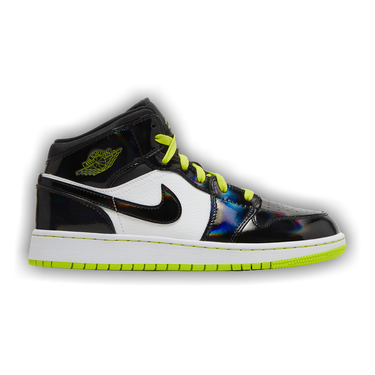 Buy Air Jordan 1 Mid SE GS Black Cyber BQ6931 003 GOAT