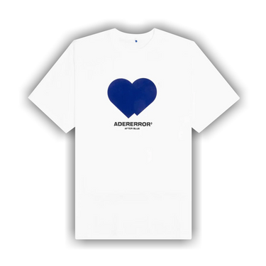 Buy Ader Error Twin Heart Logo T-Shirt 'White' - BLASSHT10WH | GOAT