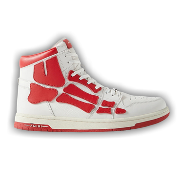 SALE ◆ AMIRI アミリ ◆ Skeleton High Top スニーカー ◆ Buy Amiri Skel Top High 'White Red' - MFS002LPN 124 | GOAT