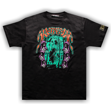 Buy Raf Simons Sreapers Oversized T-Shirt 'Black' - 221 M121