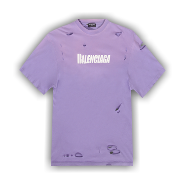 BALENCIAGA（Tシャツ/カットソー(半袖/袖なし) ・ パープル/紫色