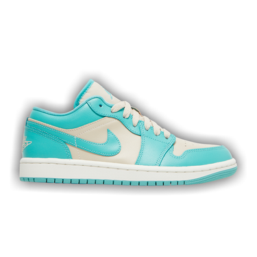 Nike WMNS Air Jordan 1 Low Teal Green ナイキ DC0774-131 WMNS) Air Jordan 1 Low 'Tropical Teal Sandy Beige' DC0774-131