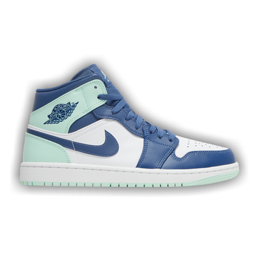 blue and mint jordans
