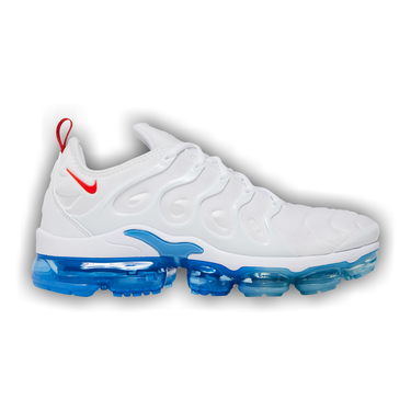 Vapormax clearance white blue