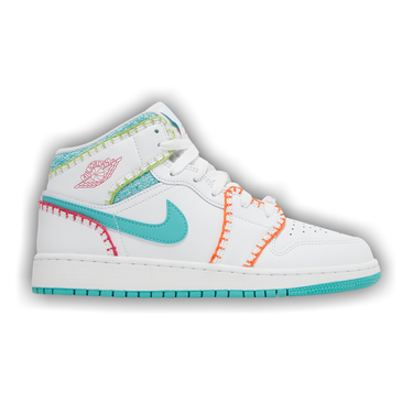 Buy Air Jordan 1 Mid SE GS Multi Knit DM6218 100 GOAT
