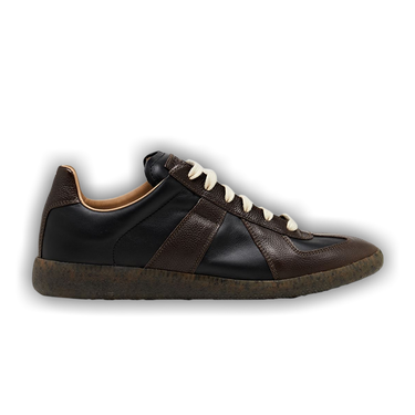 gw4p042 ⭐︎Maison Margiela REPLICA MAISON MARGIELA Replica leather and suede sneakers | NET-A