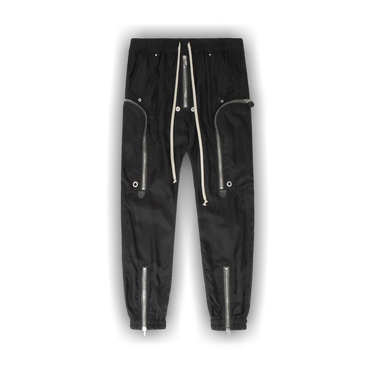 志遠Rick Owens 20SS BAUHAUS CARGO Black Rick Owens Bauhaus Black Lamb Leather Cargo Zip Pants | eBay