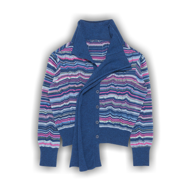 Buy Kiko Kostadinov Tiwi Multi Cardigan 'Bluette Stripe Buy Kiko Kostadinov Tiwi Multi Cardigan 'Bluette Stripe