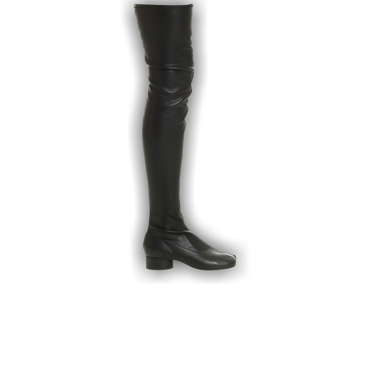 maison margiela over the knee boots